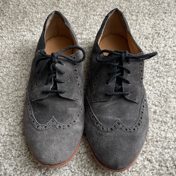 Dolce Vita Suede Oxfords - Picture 1 of 4